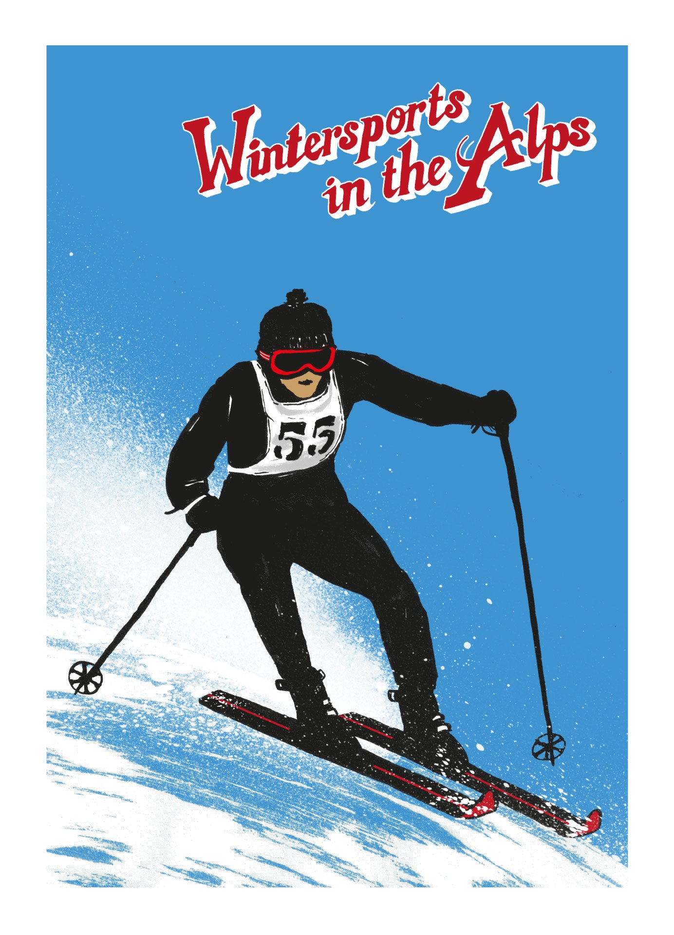Wintersports in the Alps