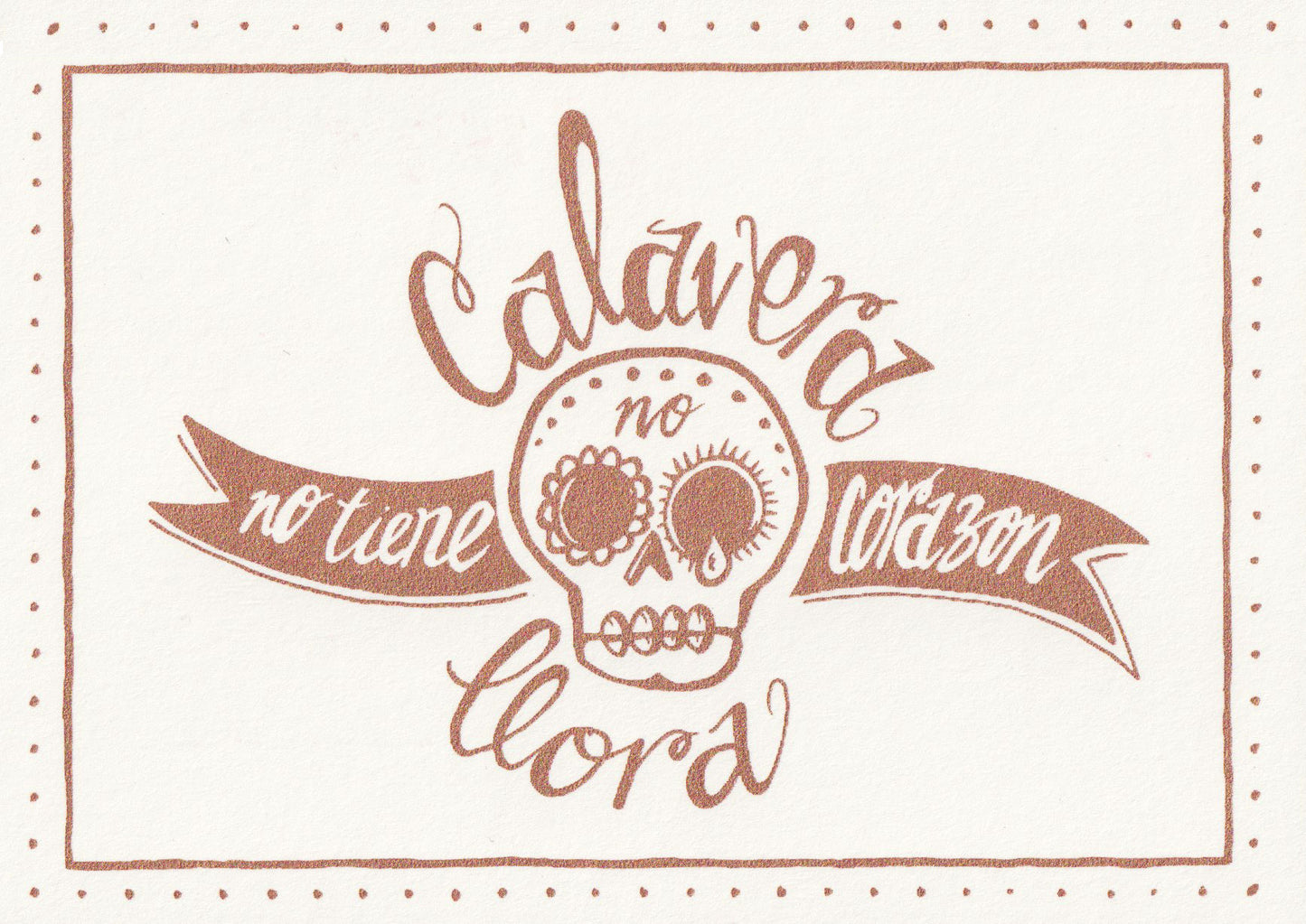 Calavera no Llora