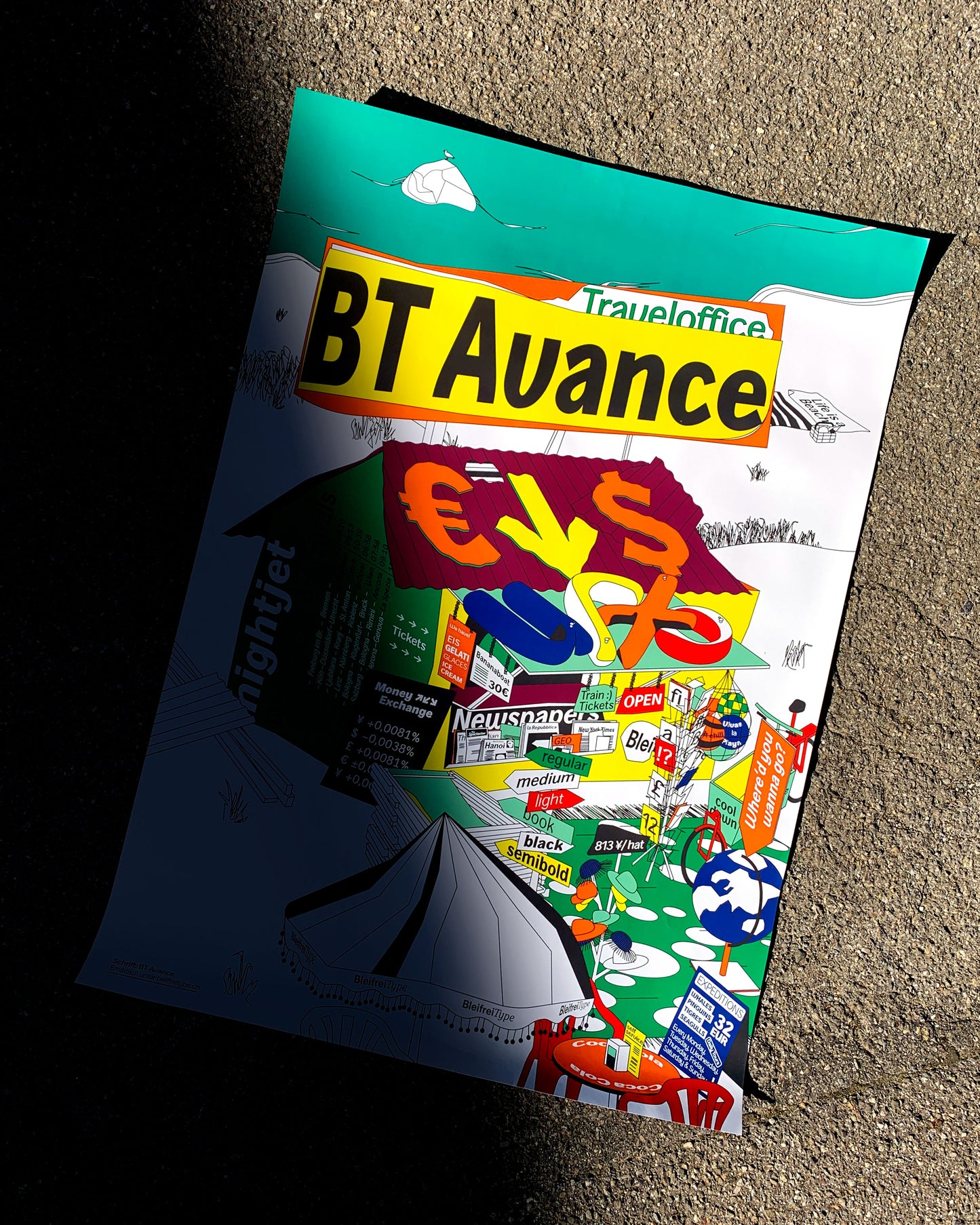 BT Avance Traveloffice Poster